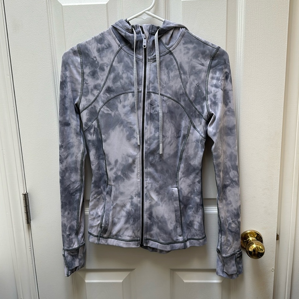 Mottle Grey Lululemon Hooded Define Jacket